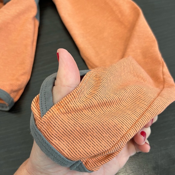 NILS Katelin Half Zip Turtleneck Mid Layer Women's Size M Grapefruit Charcoal - Picture 9 of 11